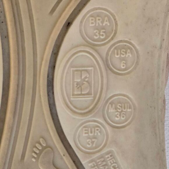 Botter Womens Light Pink Leather Comfort Slip On Elastic Lace Shoe Size 6 - Picture 5 of 9